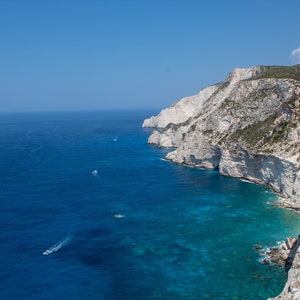 Zakynthos white cliffs