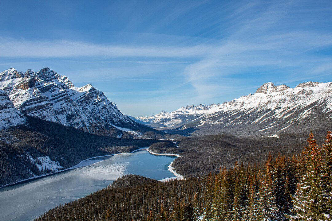 Peyto Lake Banff National Park Canadian Rockies - Etsy