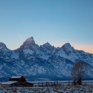Grand Teton Nationalpark Scheune