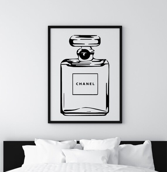Chanel Svg Chanel Perfume Svg Chanel Perfume Bottle Chanel Etsy