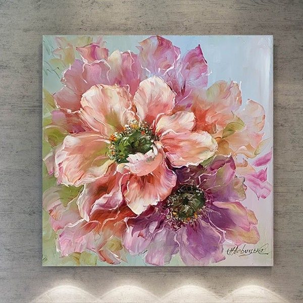 Shop Large Floral Art Online Etsy