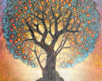 生命の木　絵画 絵画 名画 グスタフ・クリムト Tree of life(生命の樹