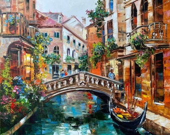 ヴェネツィア油絵 オリジナルイタリア絵画 ヴェネツィアアート ヴェネツィア油絵 オリジナルイタリア絵画 ヴェネツィアアート