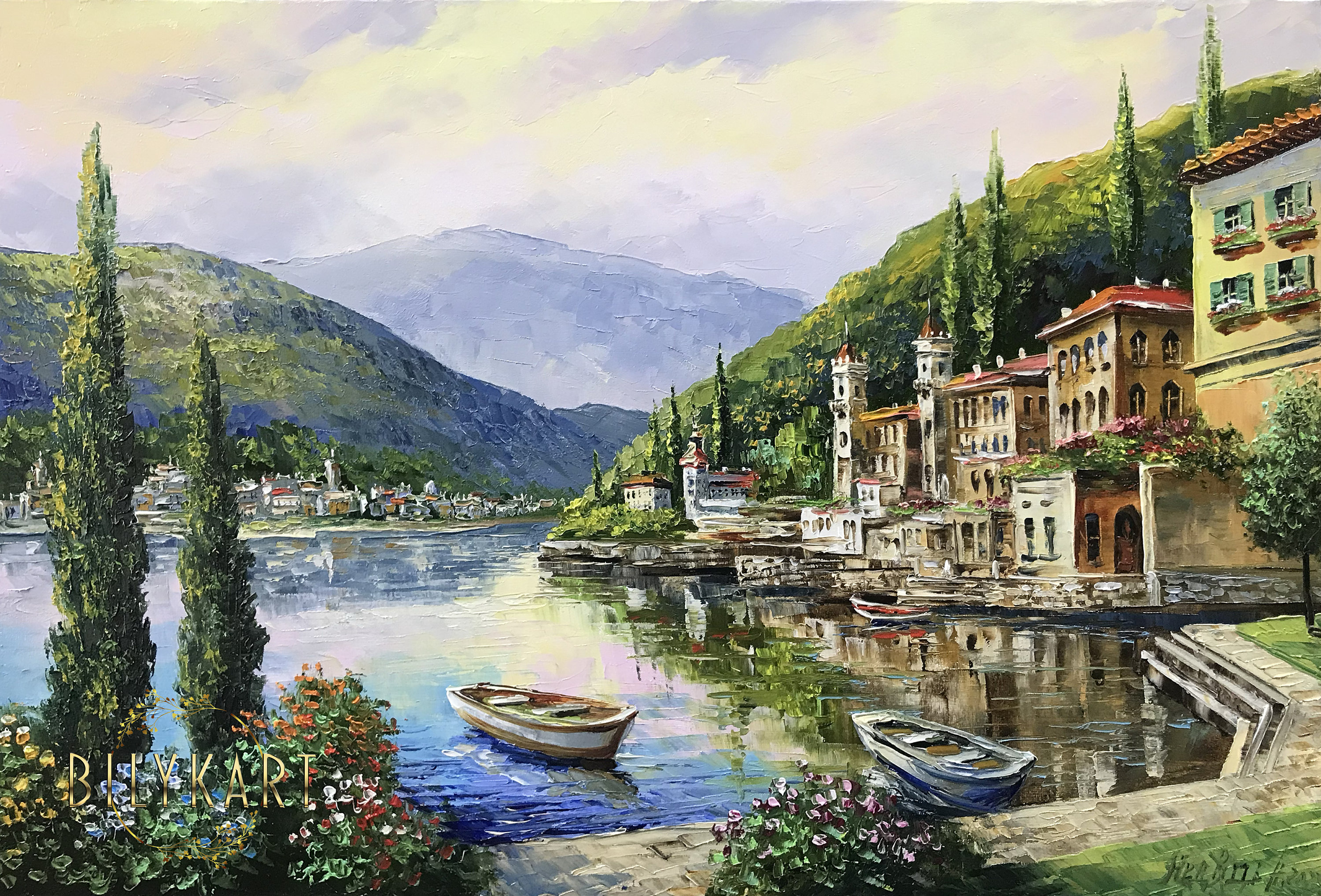 Varenna Lake Como Fine Art Print Wall Decor Italian Lakes