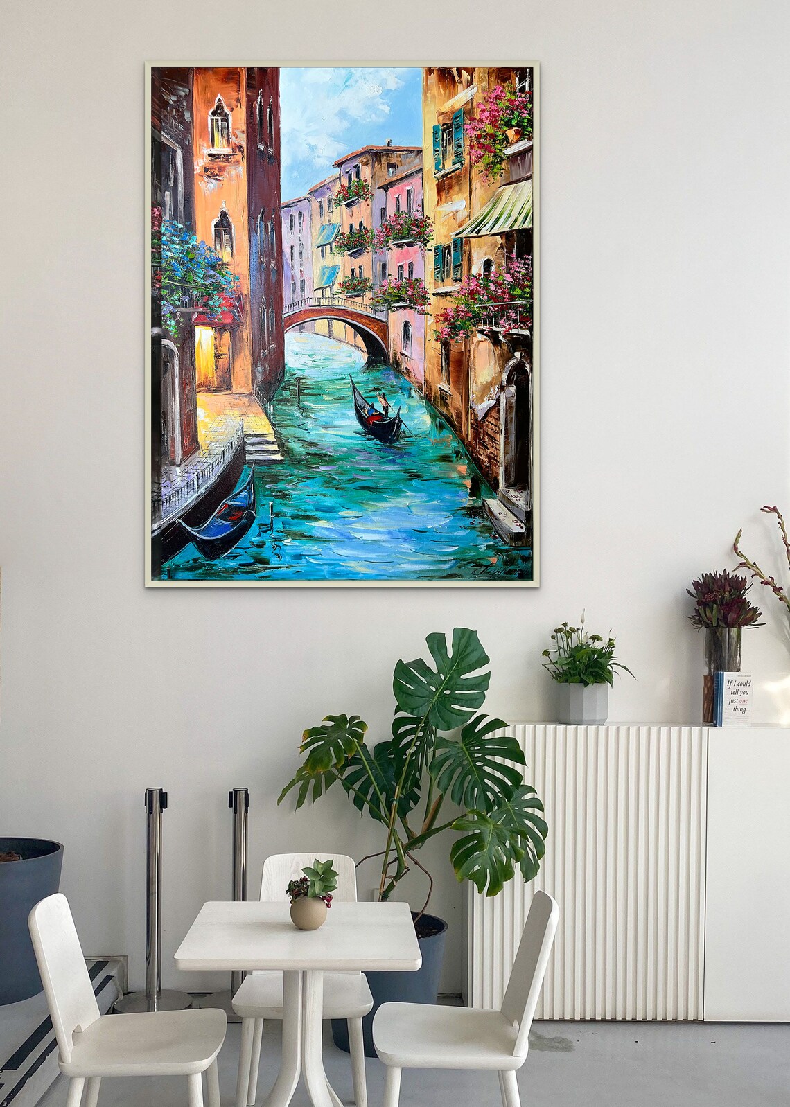 Original Venice Oil Painting on Canvas Venetian Art Italian - Etsy