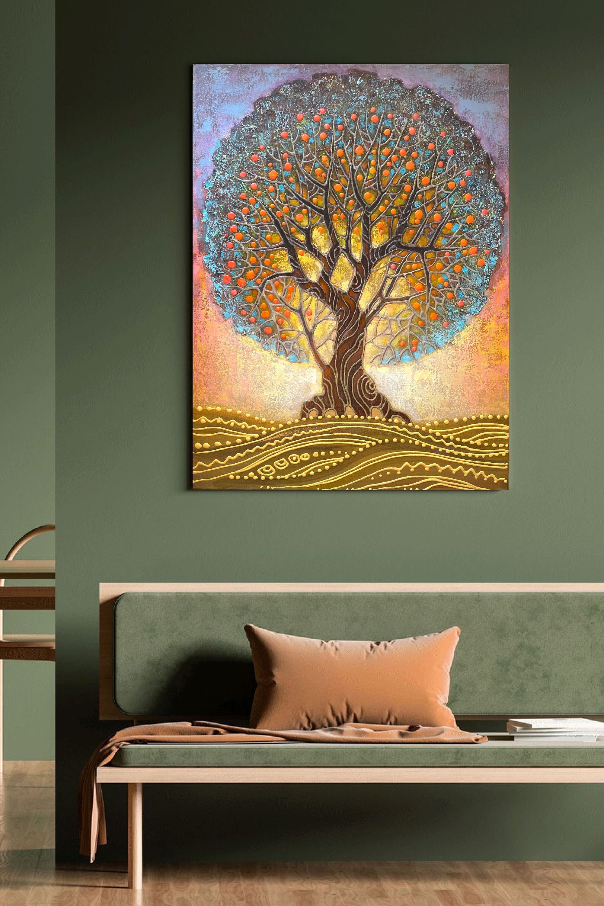 生命の木　絵画 絵画 名画 グスタフ・クリムト Tree of life(生命の樹