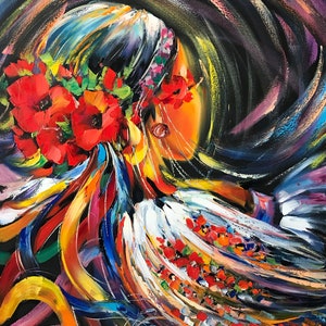 帆船油絵オリジナル：ボートセーリングキャンバスウォールアート、大型