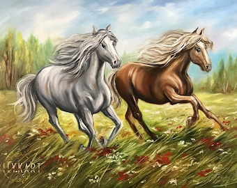 HORSE 油絵アート il_340x270.4777581905_mu62.jpg