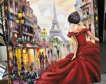 NO.207 アート作品セット（エッフェル塔・静物・女性） il_340x270.5973223219_em0o.jpg