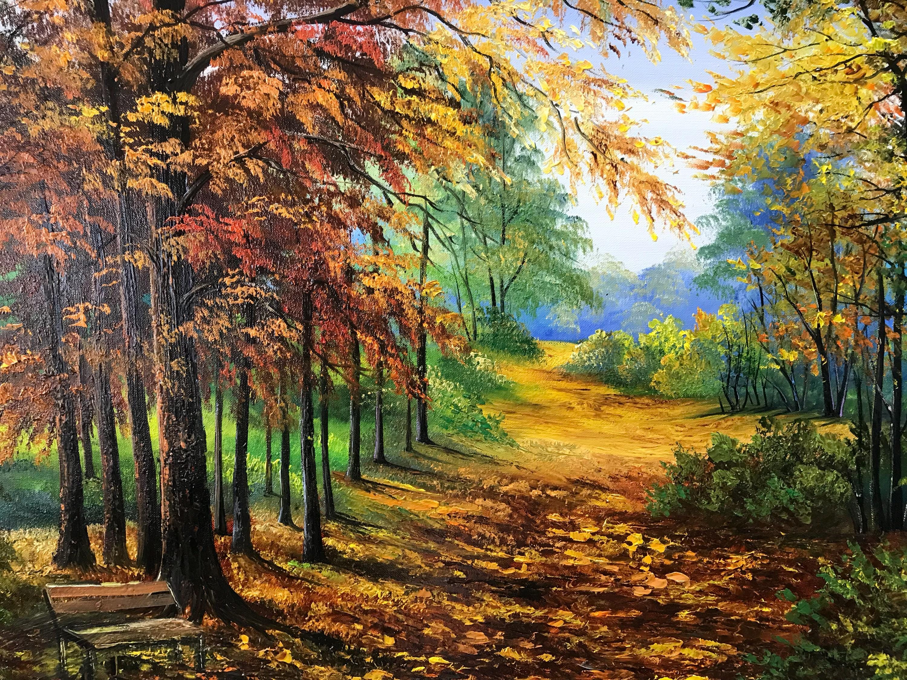 アルマフィ海岸と街並み 風景画 油彩画キャンバスアート