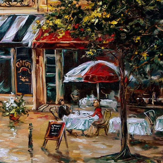 フランスアンティーク 油絵画 (油彩画）風景.9 | Antiques Knock