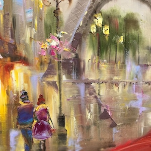 Assepoester schilderij op canvas: Emily in Paris Artwork, elegante vrouw in rode jurk muurkunst afbeelding 7