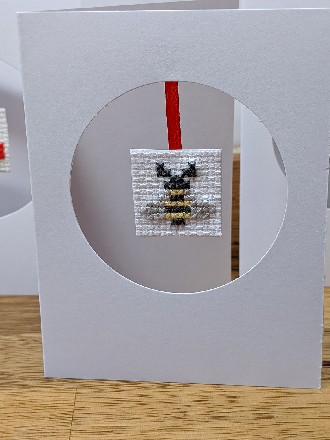 Cross Stitch Greetings Cards Etsy UK