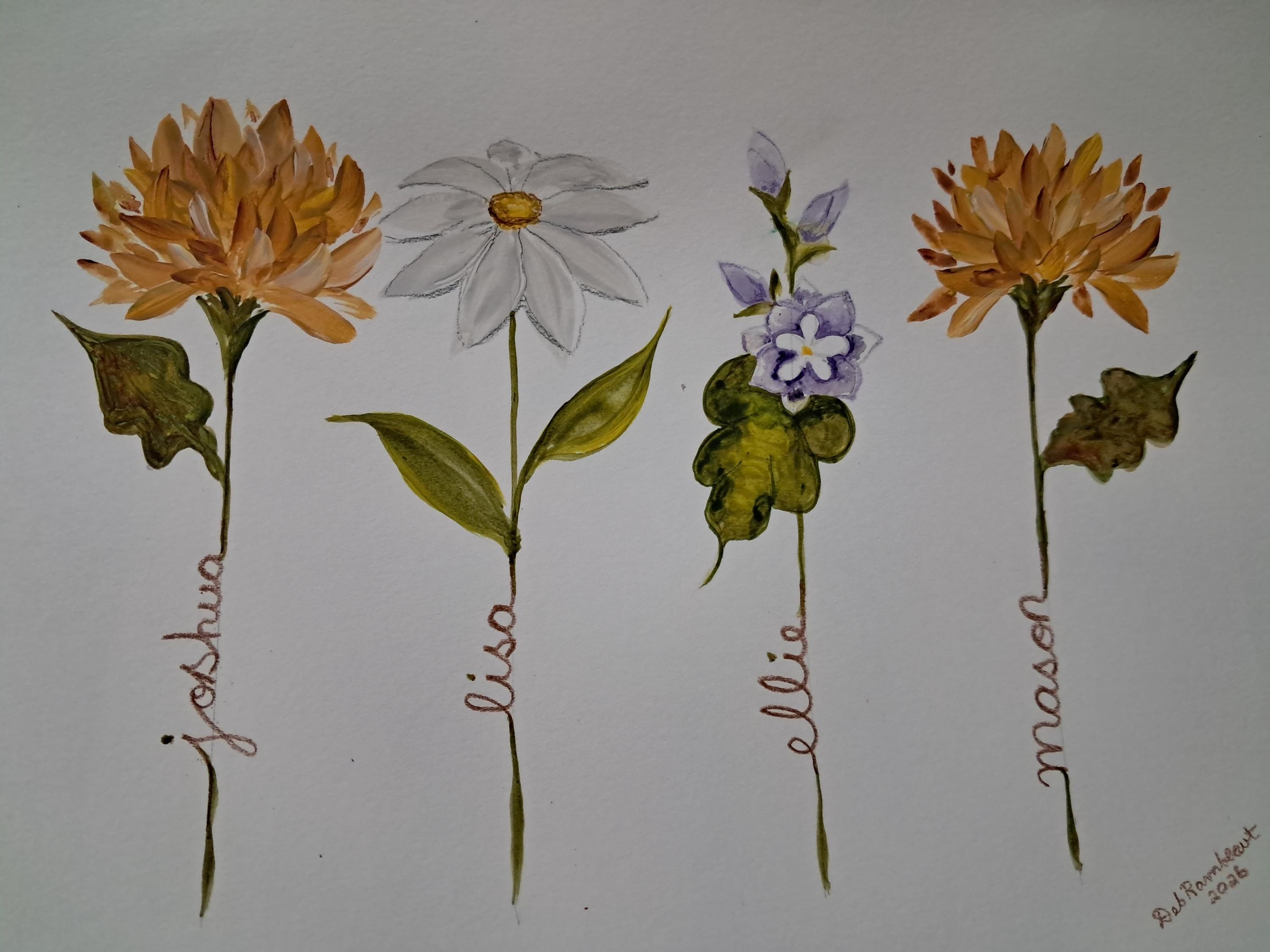 絵画 water color painting 14\