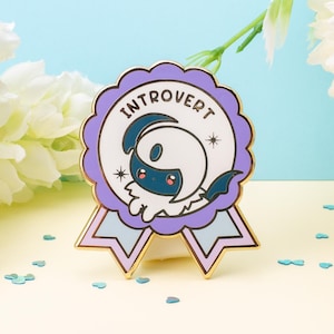 Absol Introvert Enamel Pin / Mega Absol Pin / Jirachi Enamel Pin / Mental Health Affirmation Pin / Deoxys Sableeye Gengar Pin / Shinx Pin