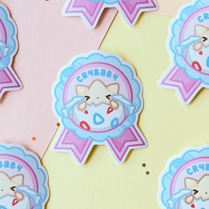 Schattige baby Pokemon stickers / Togepi Pokemon vinyl sticker / Togepi Pokemon Peeker sticker / Pokemon planner stickers