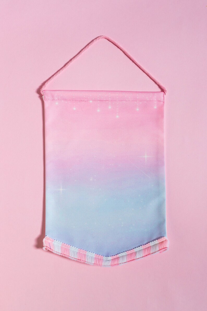 Magical Girl Pastel Cute Pin Display Banner / Shooting Stars Etsy