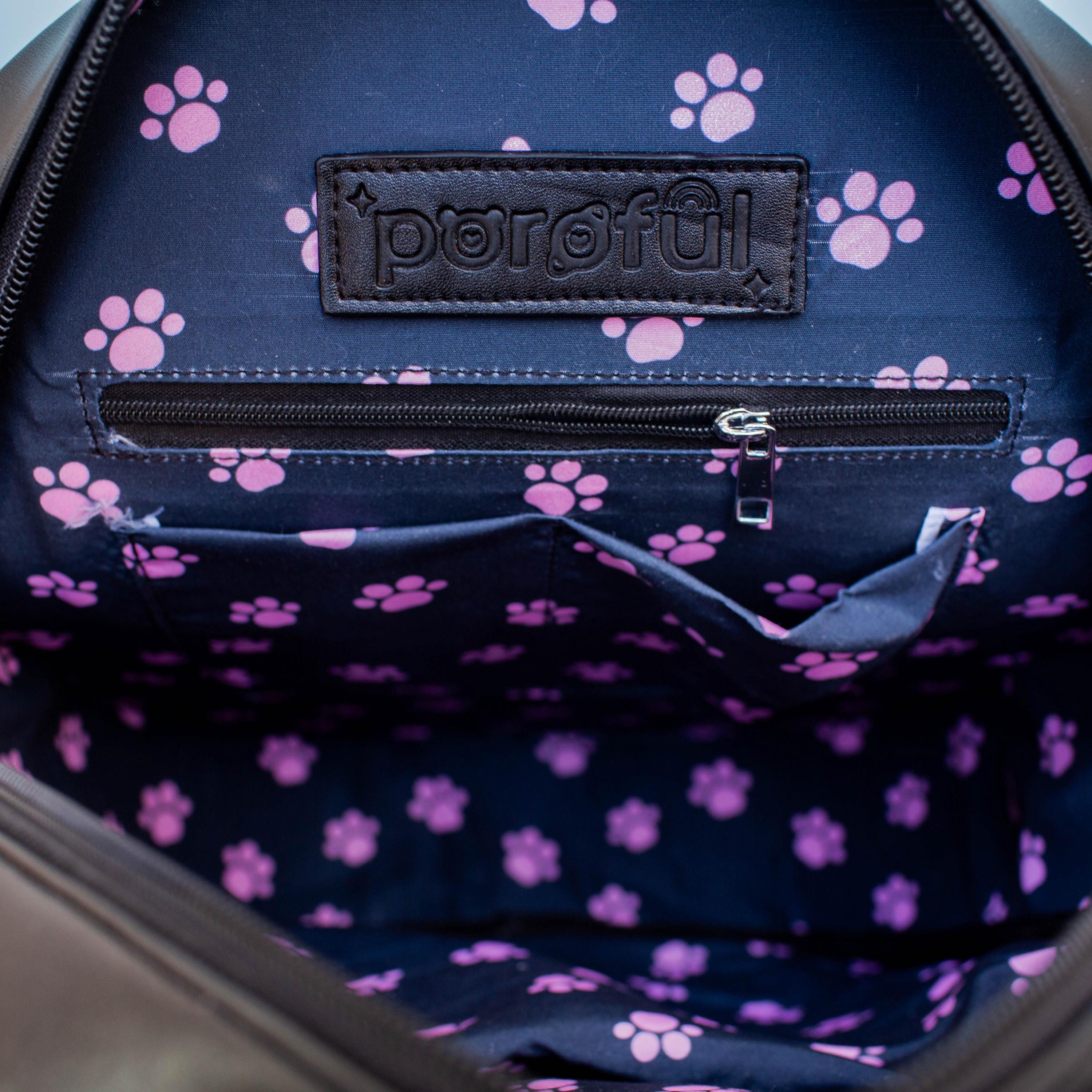 Anxiety Cat Ita Bag / Black Cat Ita Bag / Cute Cat Ita 