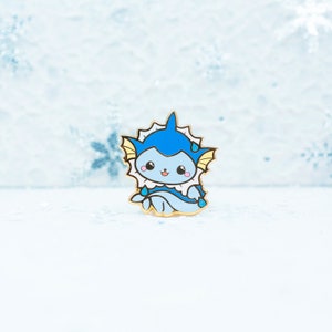 Cute Eeveelution Enamel Pins / Jolteon Pin / Sylveon Pin / Vaporeon Pin / Espeon Pin / Glaceon Pin / Flareon Pin / Leafeon Pin / Eevee Pin zdjęcie 4