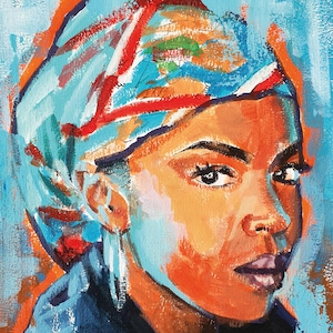 90s Hip Hop Wall Art – Bold Rap Portrait Print for Music Lovers