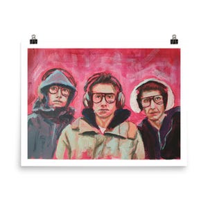 Hip Hop Legend Art Print – Bold Rap Portrait