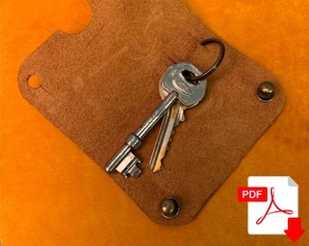 Artizan Leather Keyholder  2 Pattern PDF