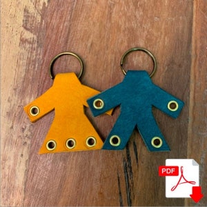 Artizan Leather Keyholder 3 Pattern PDF