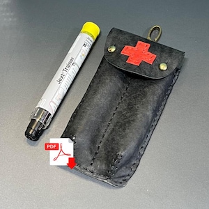 Artizan Leather Dual EPI Pen Holder  Pattern PDF