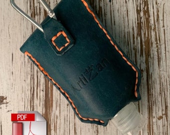 Artizan Leather Handsanitiser Holder Pattern PDF