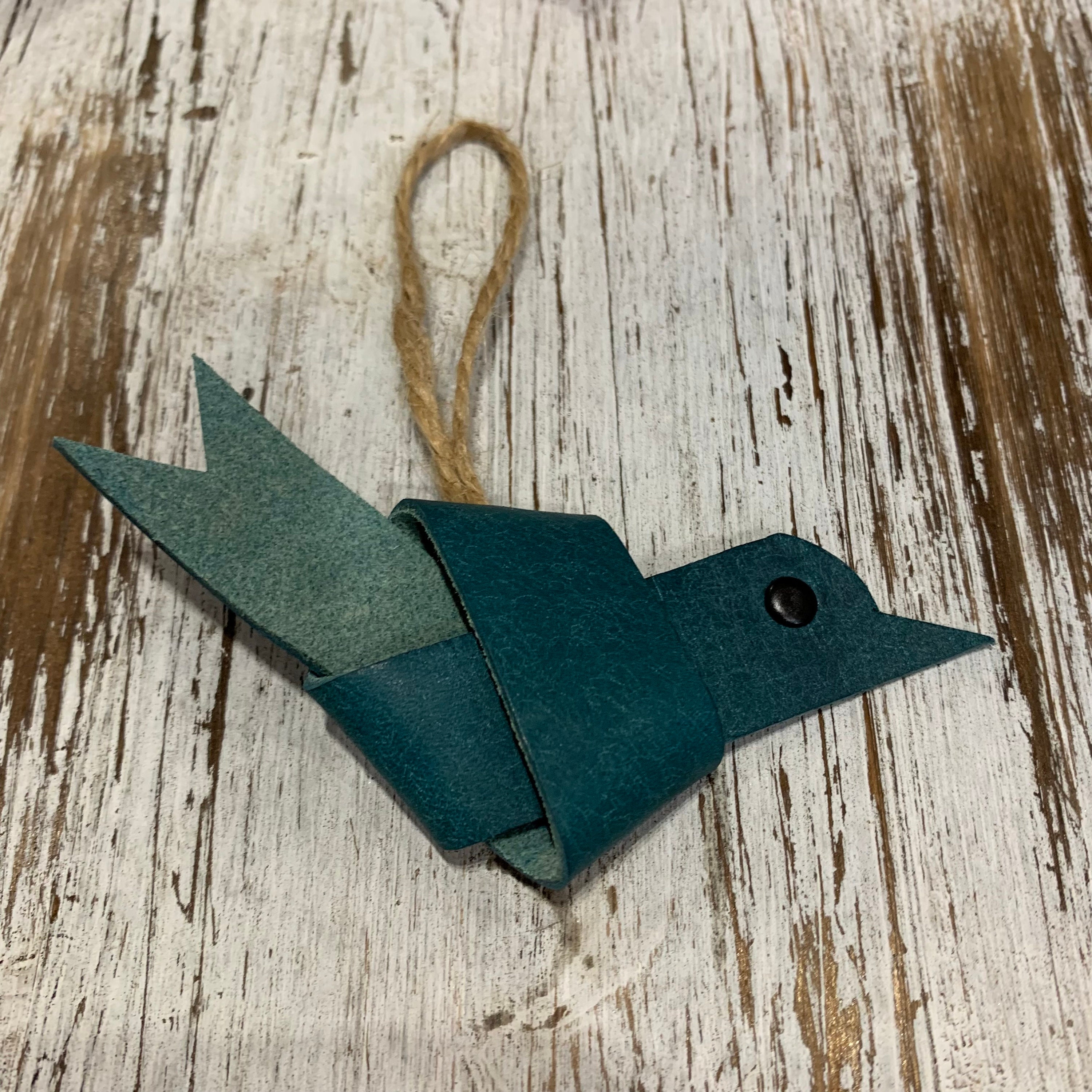 Artizan Leather Hanging Bird Ornaments SVG, 3 Different Styles - Etsy