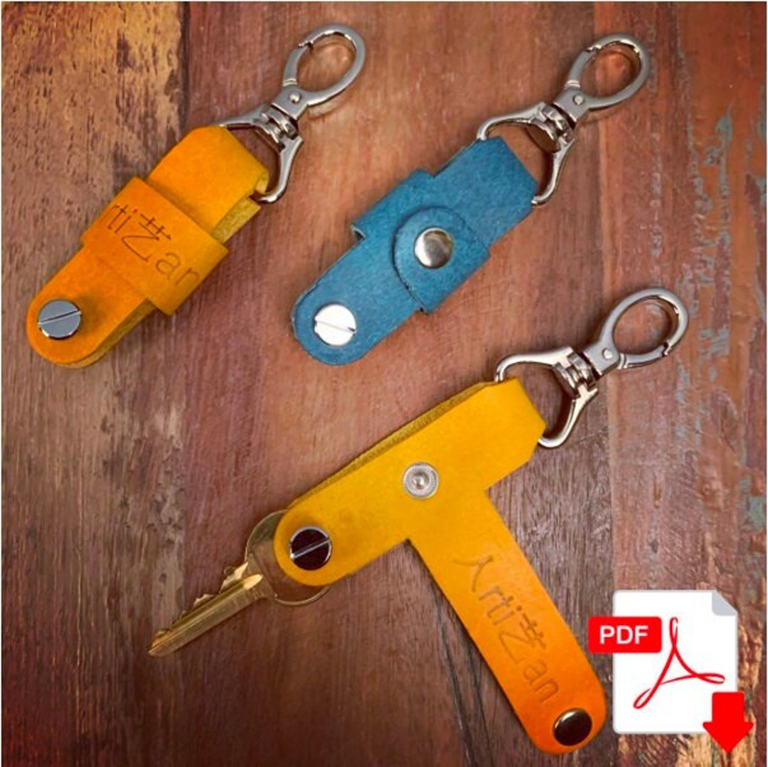 Artizan Leather Keyholder Pattern PDF - Etsy
