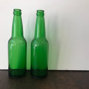 Two Kings Brewery Inc. Brooklyn New York Beer Bottles - Green Bottles 1930s