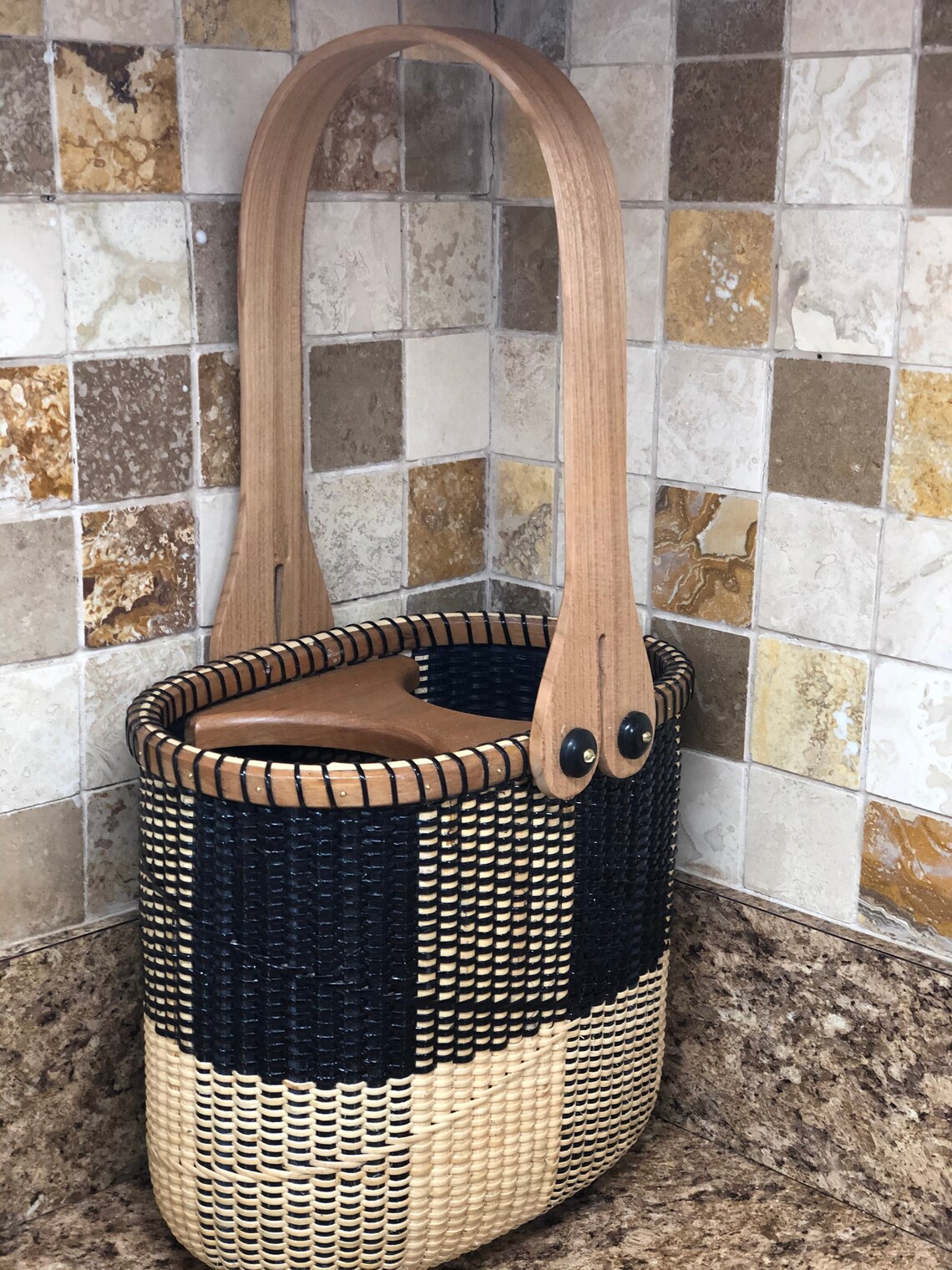 Nantucket Double Wine Basket Etsy