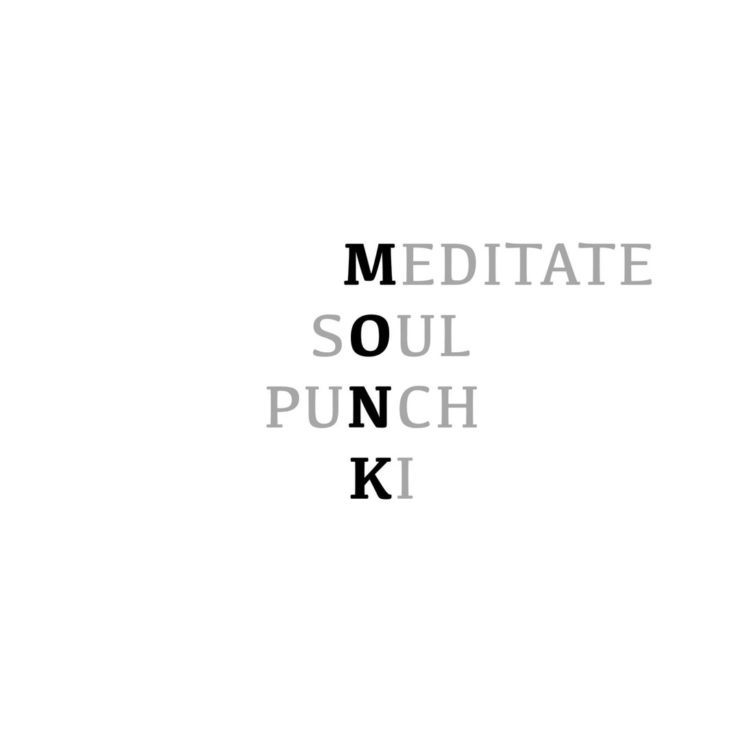 Monk Oneword Poem/acronym, SVG File, Dungeons and Dragons, RPG