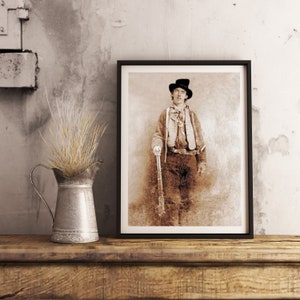 1879 Old West Outlaw BILLY THE KID Glossy 8.5x11 Photo Vintage Gunfighter Print &quot;frame not included&quot;