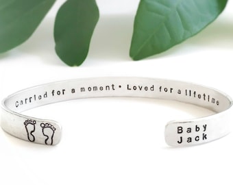 Couple’s Baby Loss Gift Memorial Bracelets / Miscarriage Keepsake For Dad Mum / Stillbirth Bereavement Gift / Early Miscarriage Parent Gift