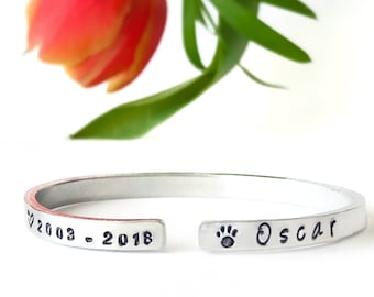 dog loss bracelet