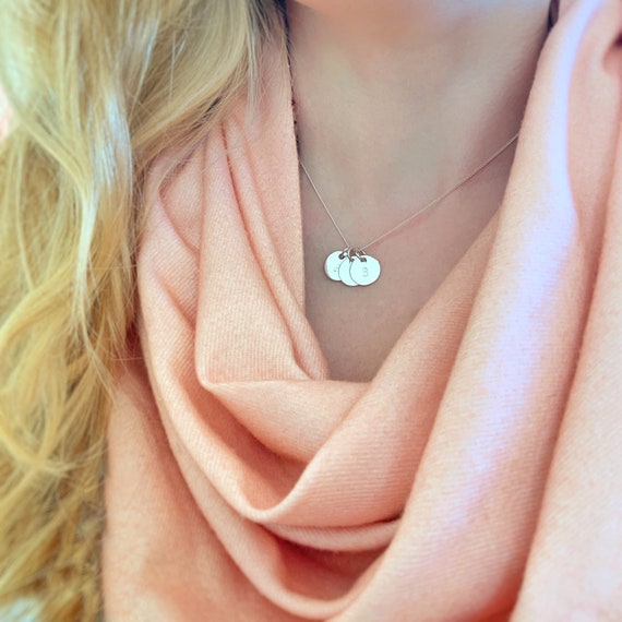 Sterling Silver New Mum Necklace / New 
