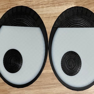Giant funny eyes, great for Trash Roller bins, Fridges, Kid's room doors, anything that needs a personality!
