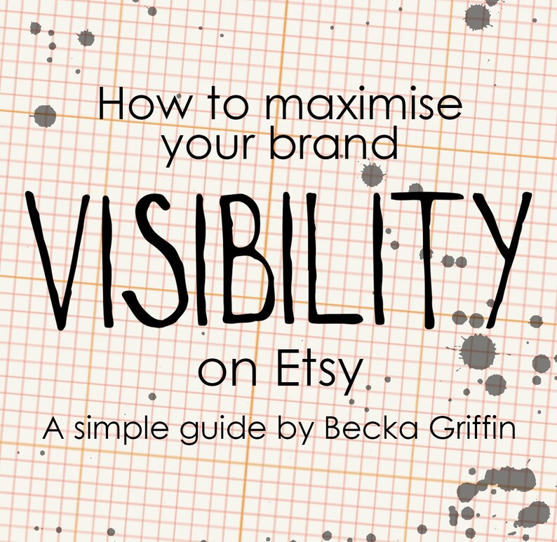 PDF Guide to Visibility on Etsy