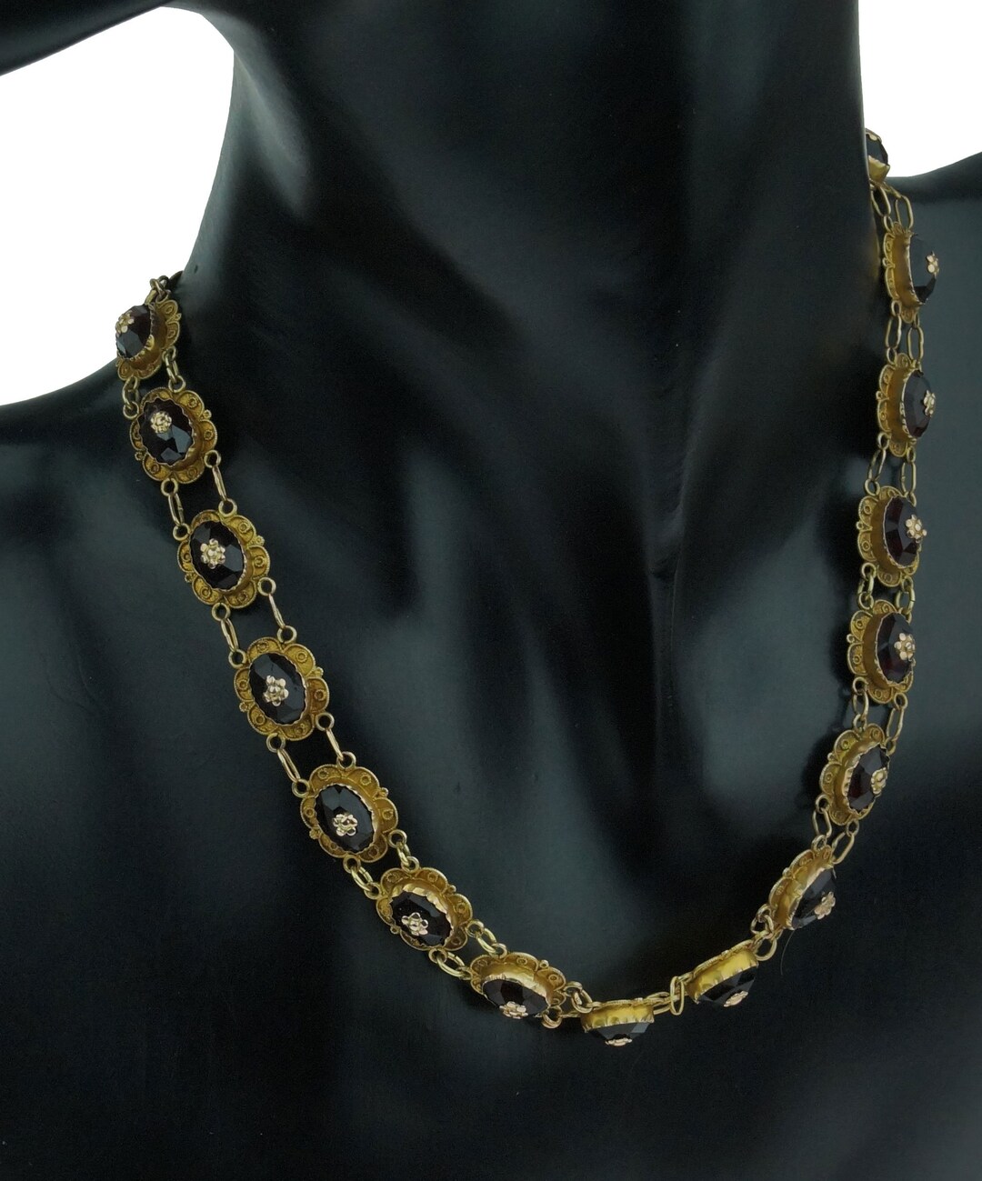 Golden Necklace Antique, 14 Karat, Necklaces for Women