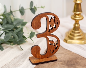 Wedding Table Decor Table Number Set, Wedding Table Number Rustic Wedding Table Decor, Wood Table Number Wedding Reception Decor