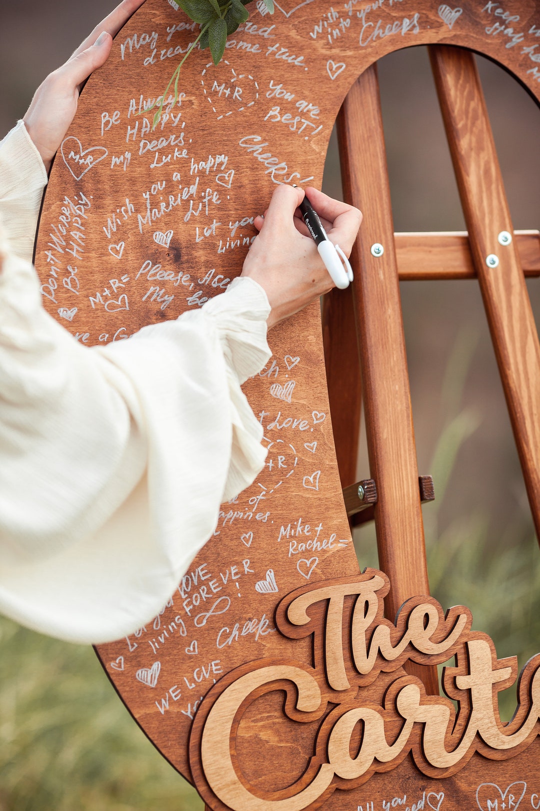 Letter Guest Book Alternative Alternative Guest Book - Etsy