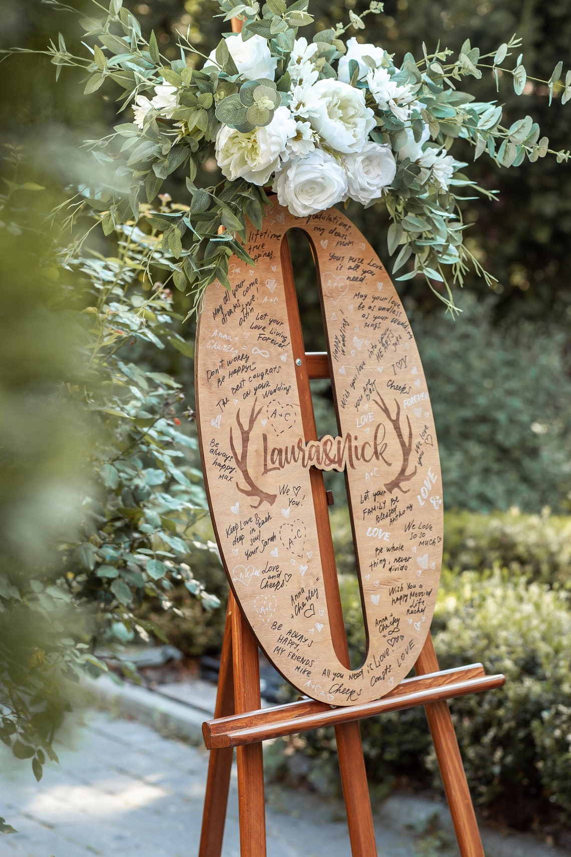 Wedding Letter Guest Book Letter a Guest Book Alternative Etsy