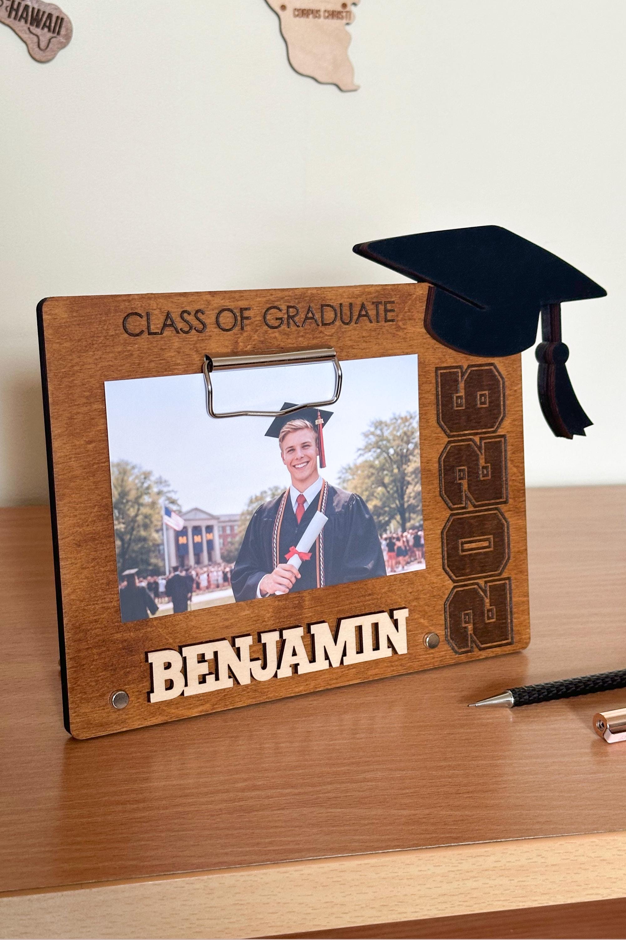 Graduation Frame 2026, Personalized Senior Graduation Picture Frame ...