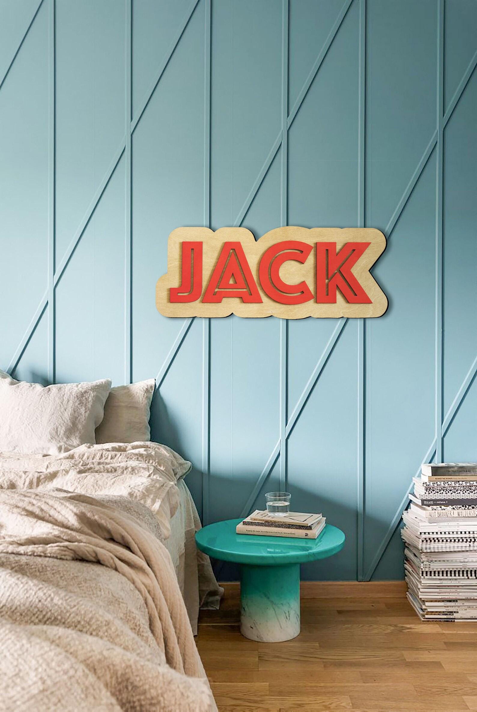 Custom Wood Baby Name Sign, Perfect Rustic Nursery Decor for Baby’s Room, Large Name Sign, Personalized Newborn Name Sign Kids Wall Decor