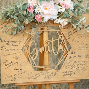 Wedding Guest Book Sign, Custom Wood Wedding Sign, Alternative Wedding Guest Book Rustic Wedding Decor, Wedding Guestbook Wedding Gift image 7