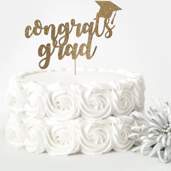 Download Cake Toppers Acrylic Graduation Cake Topper Girl Grad Silhouette Grad Party Accessories Home Garden