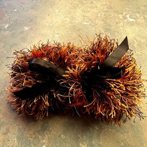 Puppy Scarf | Halloween Puppy Boa | Novelty Dog Costume | Faux Fur