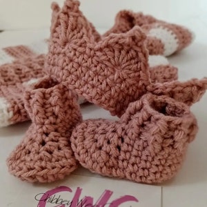 Schnittmuster Baby Booties